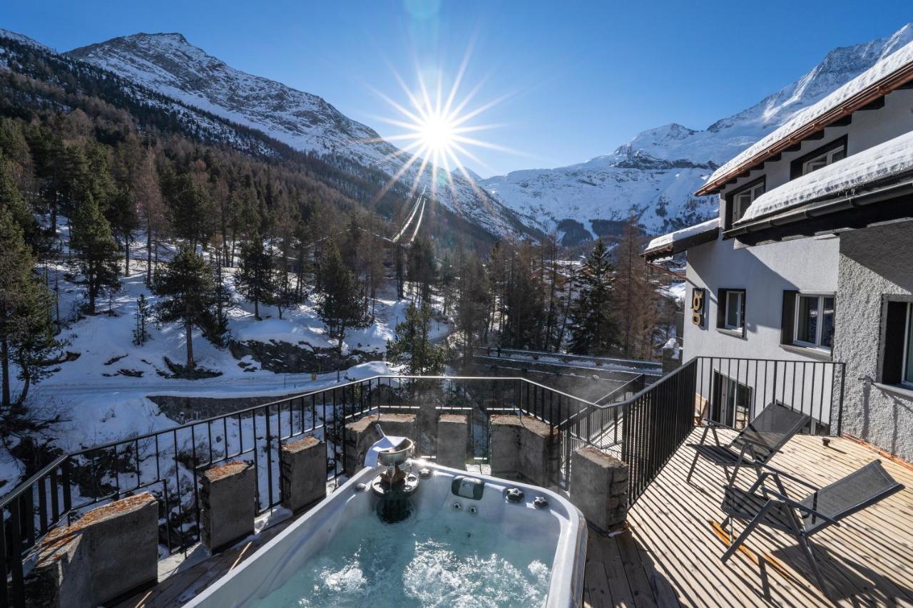 Boutique Hotel La Gorge Saas-Fee Bagian luar foto