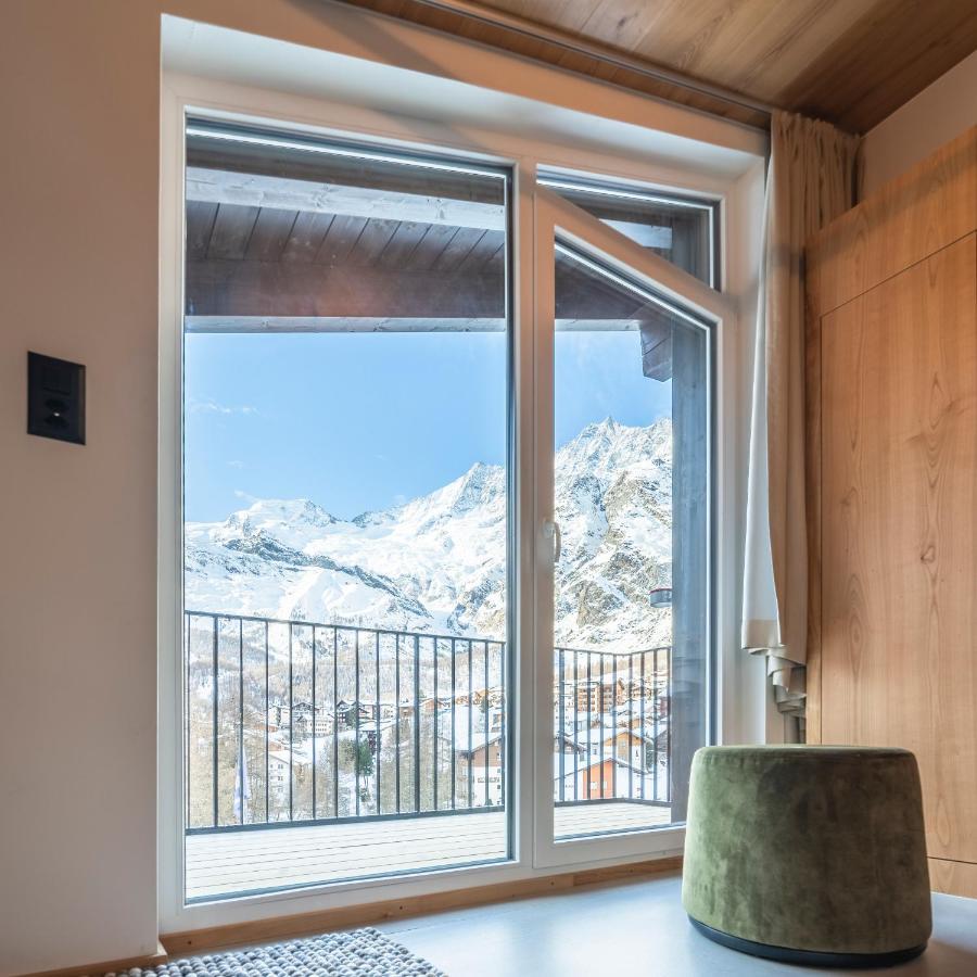 Boutique Hotel La Gorge Saas-Fee Bagian luar foto