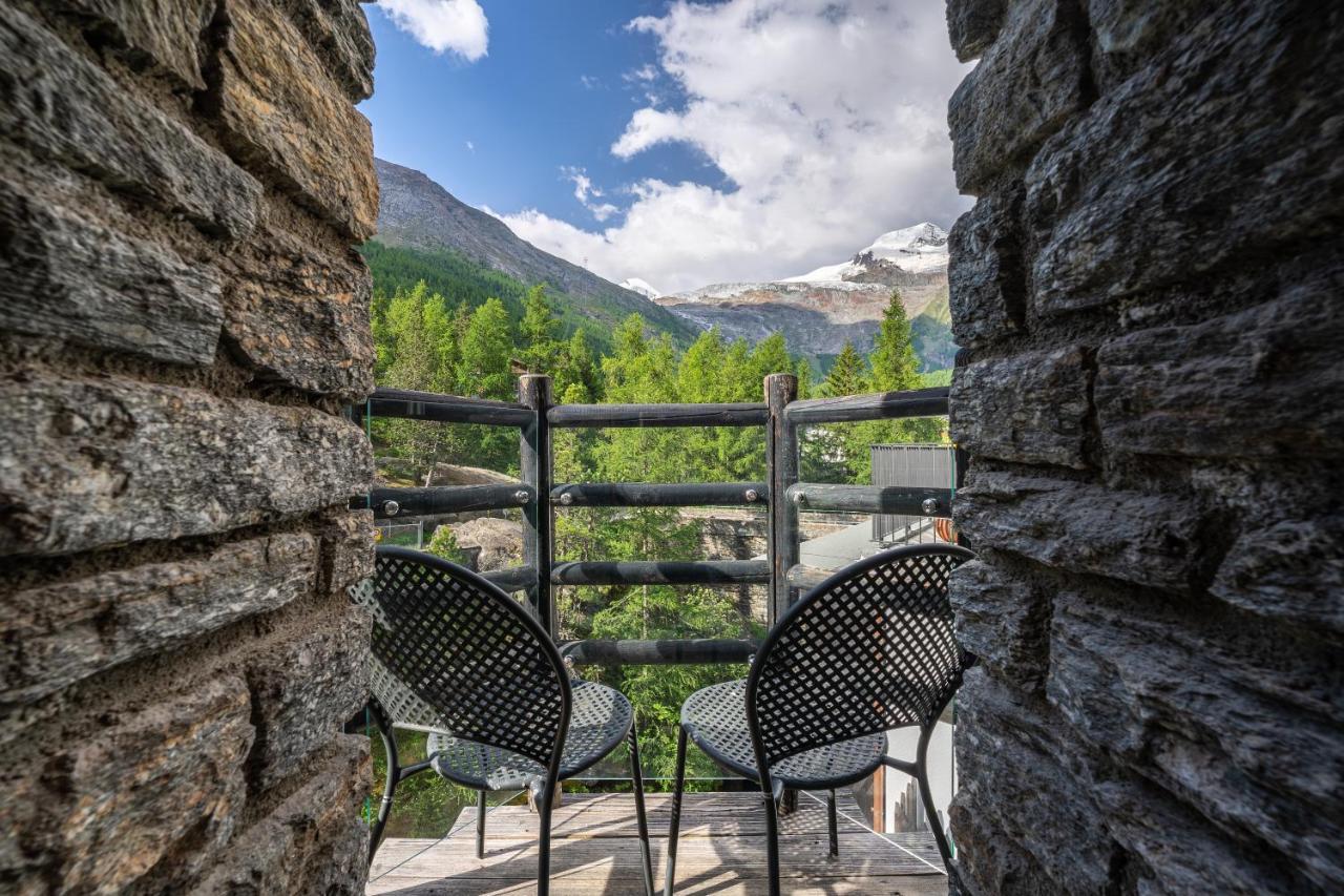 Boutique Hotel La Gorge Saas-Fee Bagian luar foto