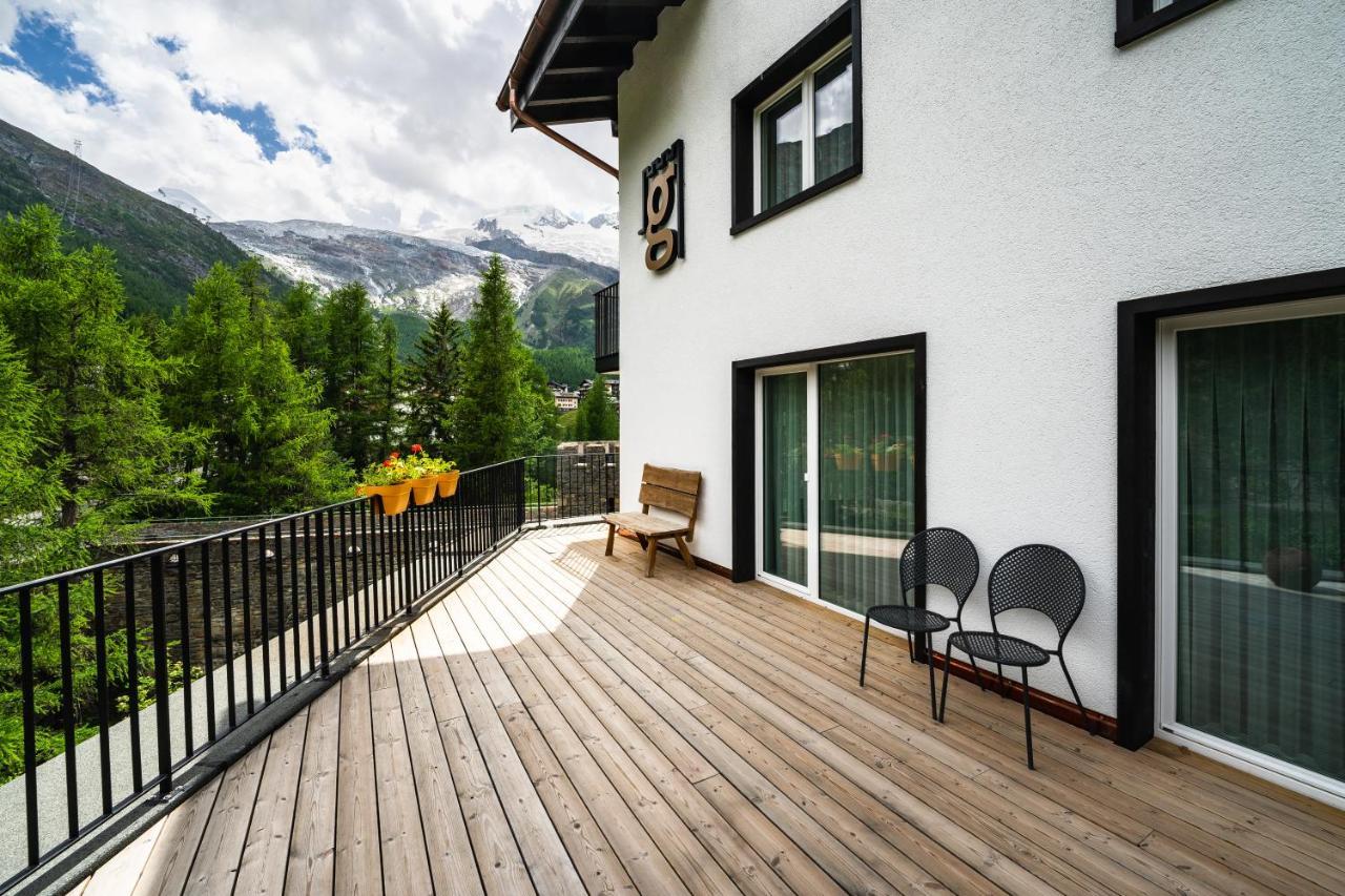 Boutique Hotel La Gorge Saas-Fee Bagian luar foto