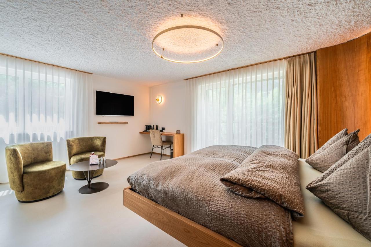 Boutique Hotel La Gorge Saas-Fee Bagian luar foto