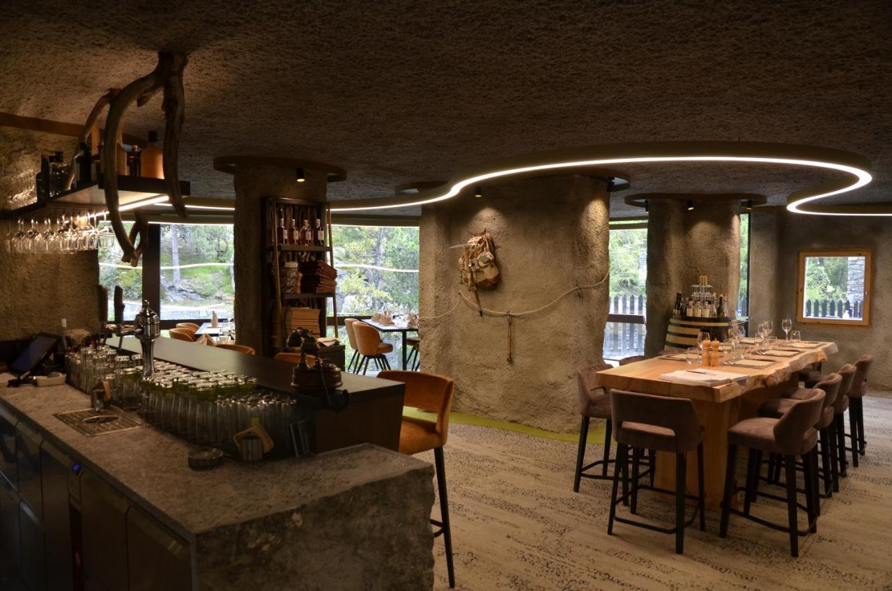 Boutique Hotel La Gorge Saas-Fee Bagian luar foto