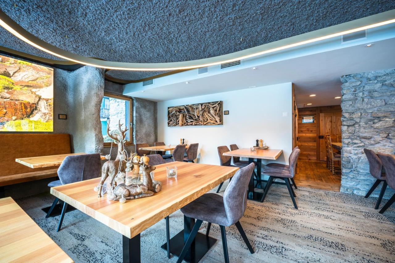 Boutique Hotel La Gorge Saas-Fee Bagian luar foto